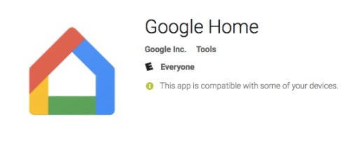 Application Google Home