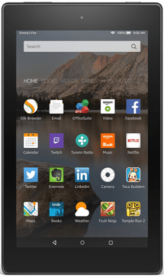 Amazon Fire Tabletinizle Ekran Görüntüsü Nasıl Alınır