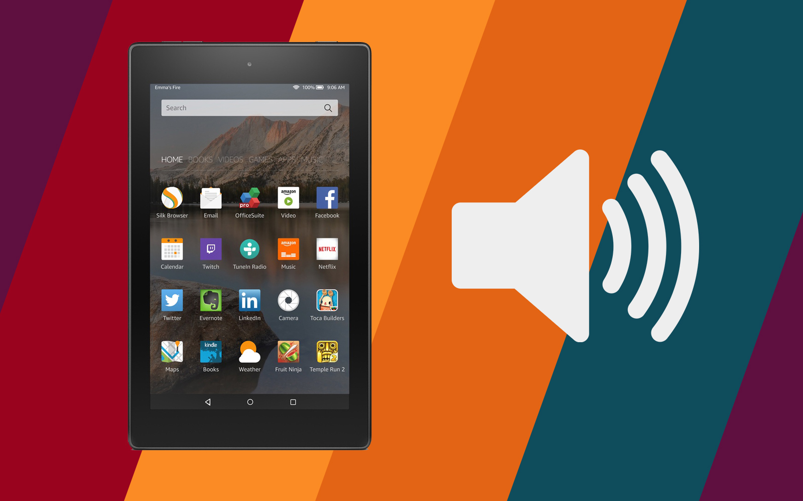 Amazon Fire Tablette Ses Nasıl Kapatılır