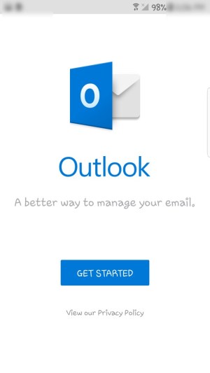 Outlook 메일 시작하기