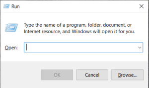 Windows 10 Exécuter le programme