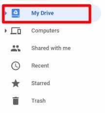 Synchroniser les comptes Google Drive