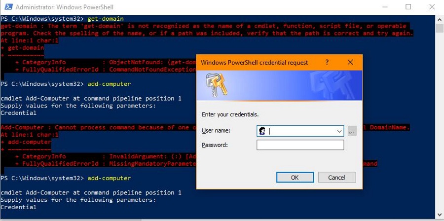Windows PowerShell에서 '용어가 cmdlet의 이름으로 인식되지 않음'을 수정하는 방법