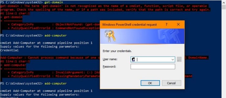 Windows PowerShell'de 'terim bir cmdlet'in adı olarak tanınmıyor' Nasıl Düzeltilir