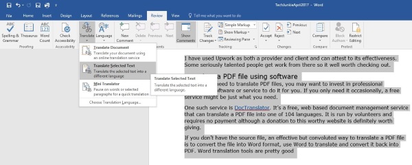 Comment traduire un fichier PDF3