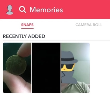 comment exporter de la mémoire sur snapchat