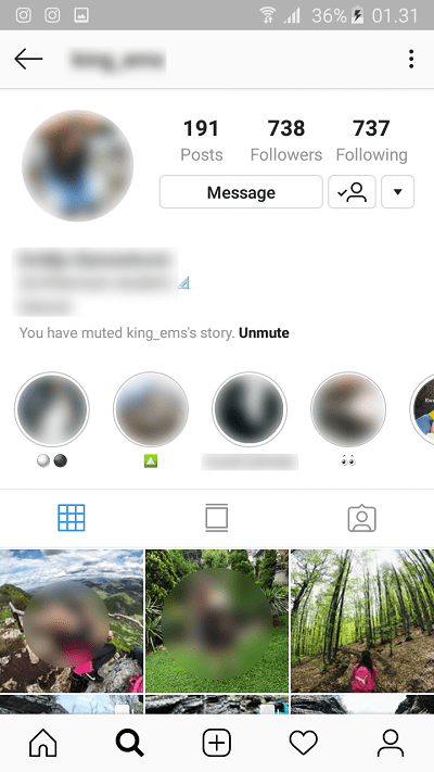 Instagram 스토리의 음소거를 해제하는 방법